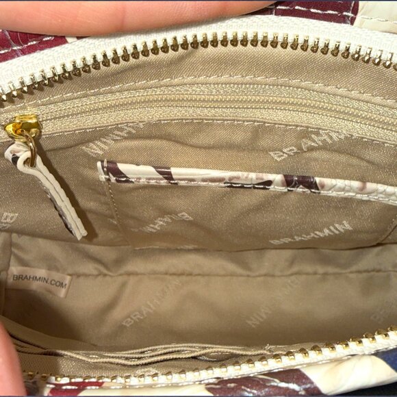 Brahmin Vida Extravaganza Melbourne Crossbody Bag - New - Picture 10 of 15